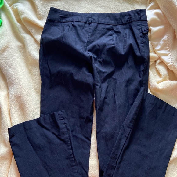 Girl’s black stretchy slacks - Picture 2 of 3